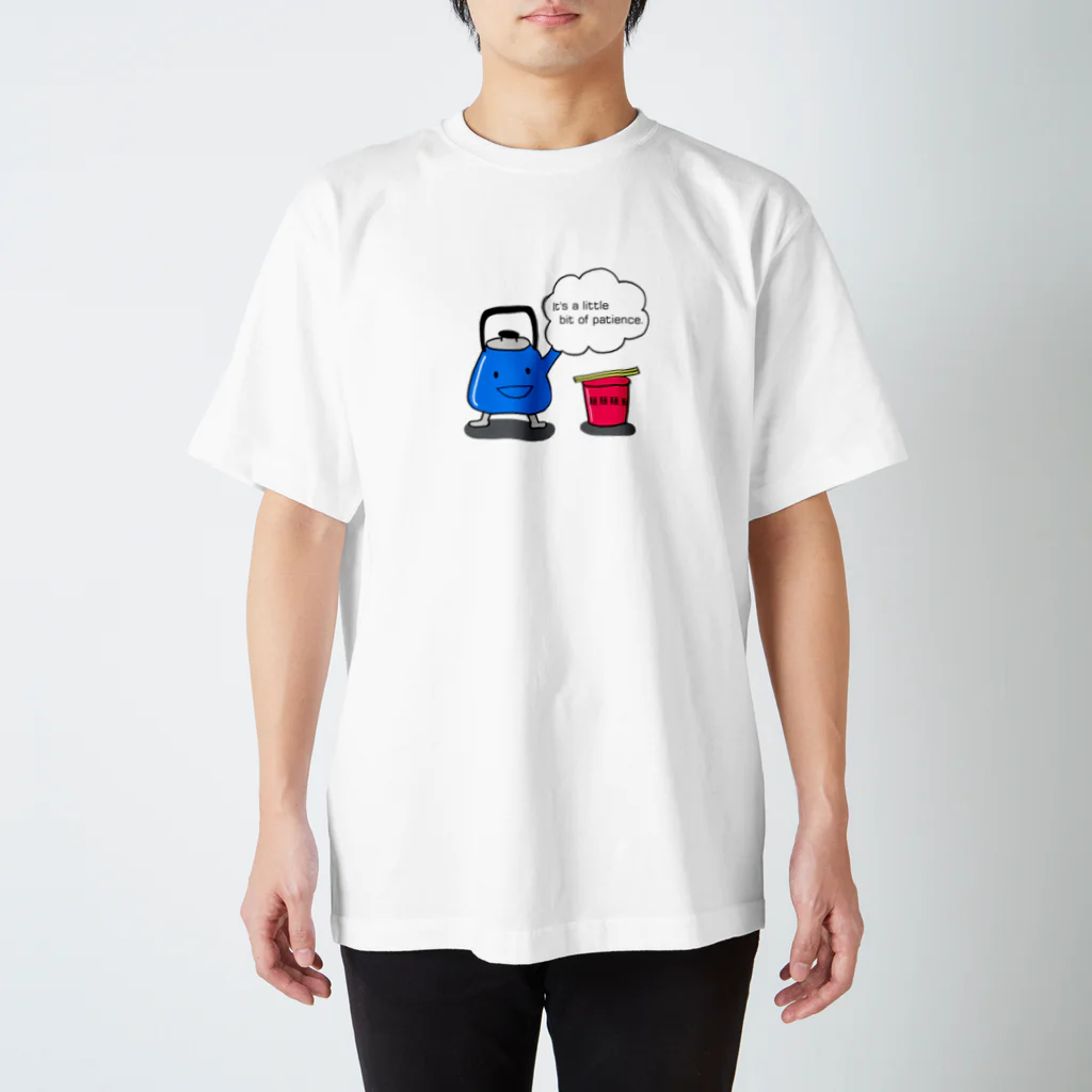 ＢＬＵＥ　ＤＵＣＫの3分の我慢！ スタンダードTシャツ