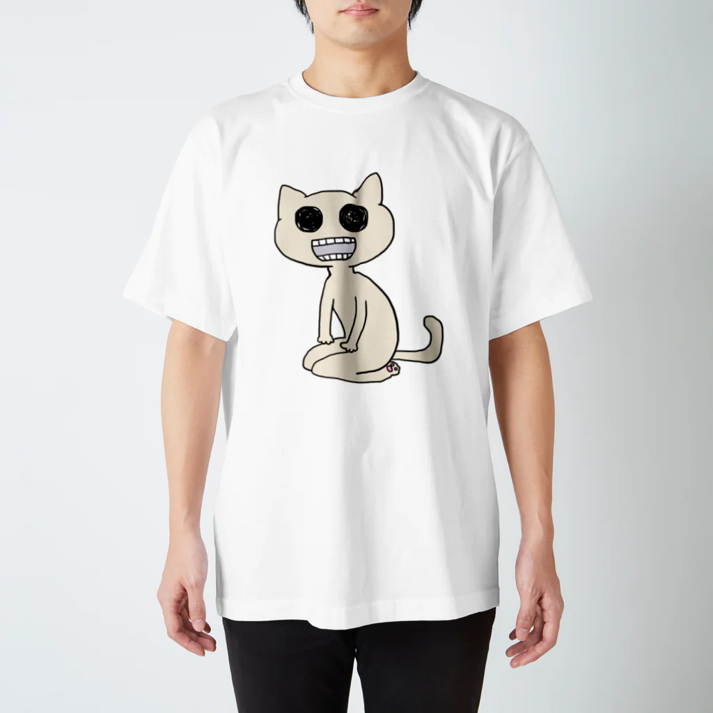 貧弱な方のへどろの虚無猫 スタンダードTシャツ