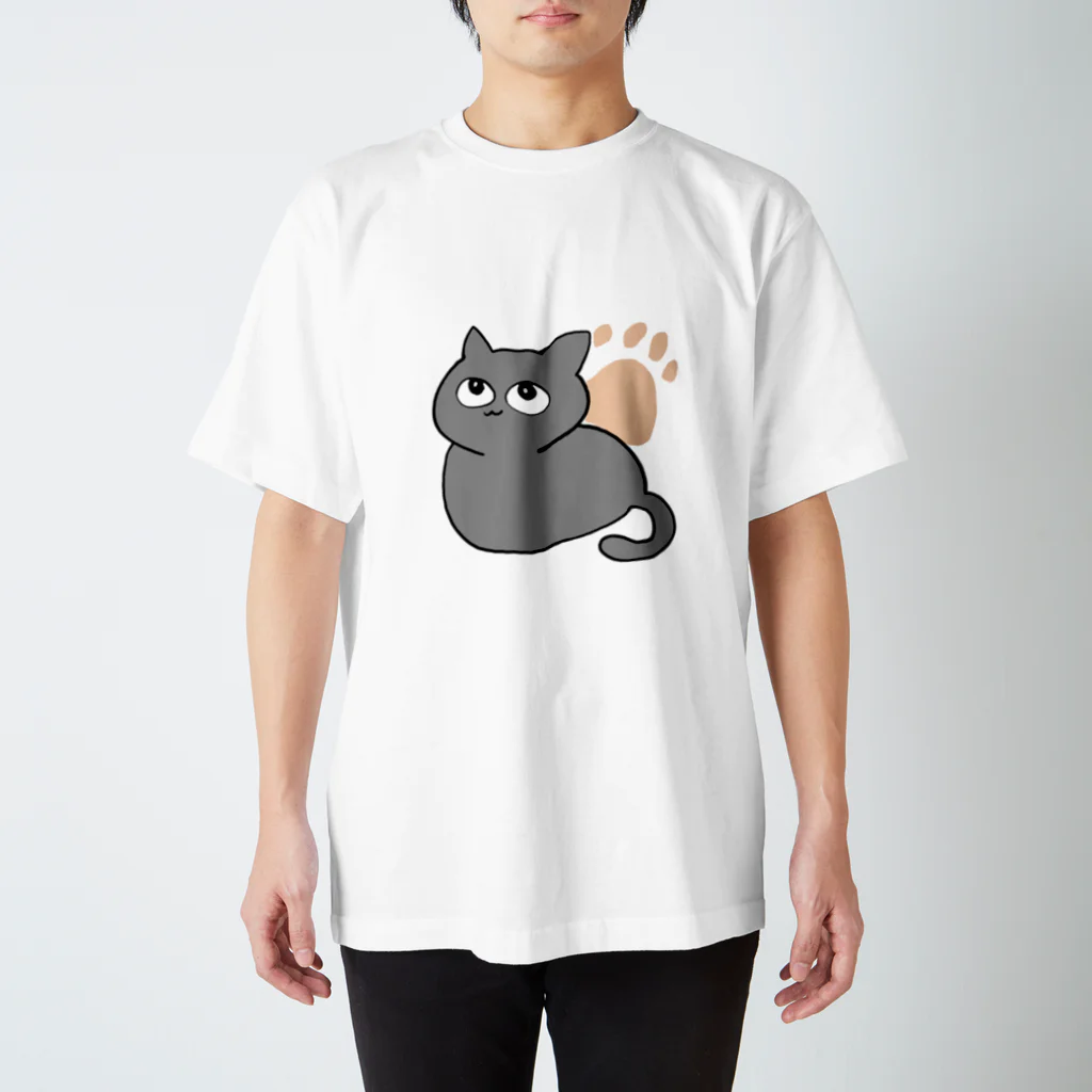 もりながまこのニヒルなねこちゃん スタンダードTシャツ