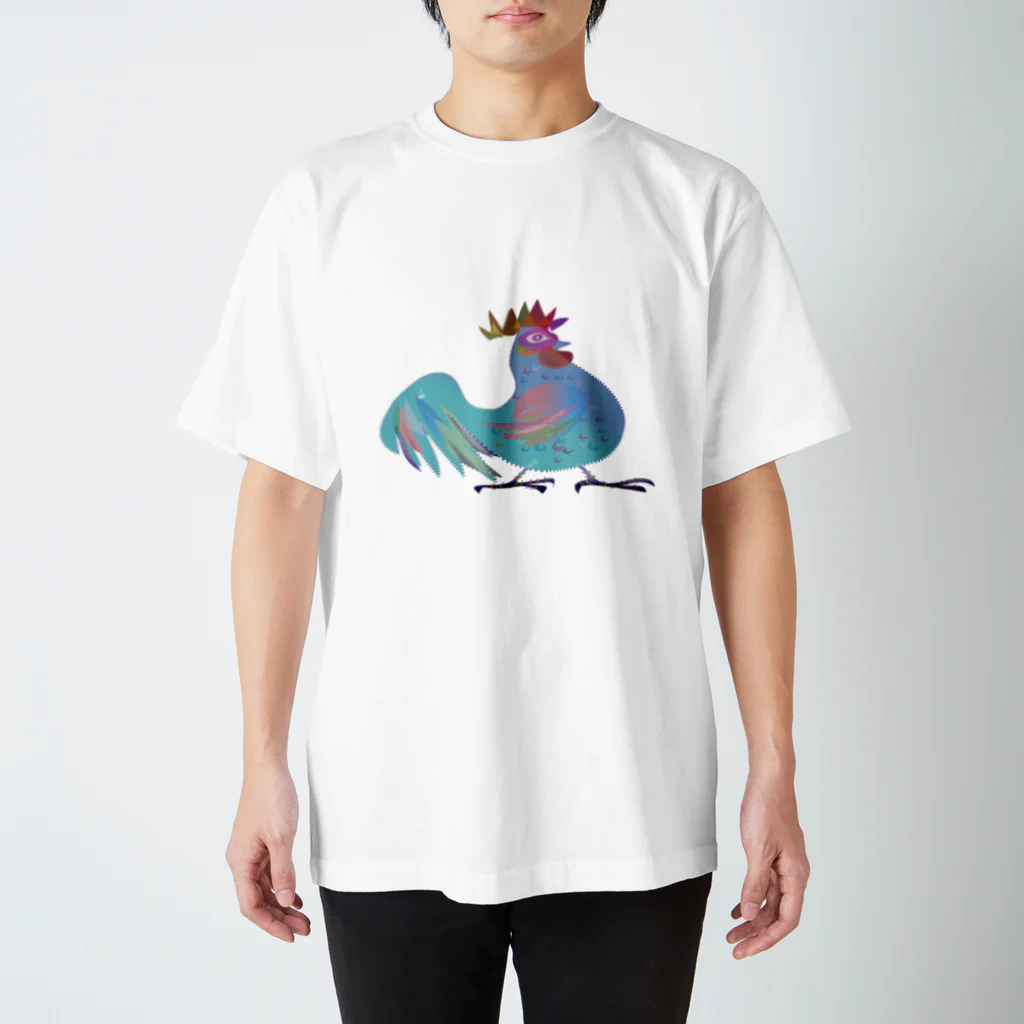 fDESIGNのfm_09_Rooster スタンダードTシャツ