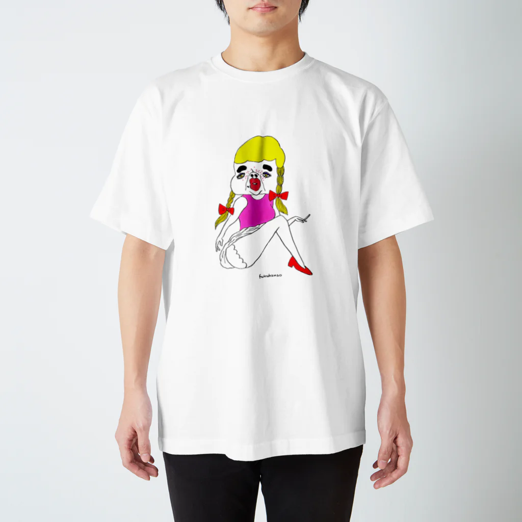 福ハナ夫（フクハナ商店）公式のセクシカトリーヌちゃん スタンダードTシャツ