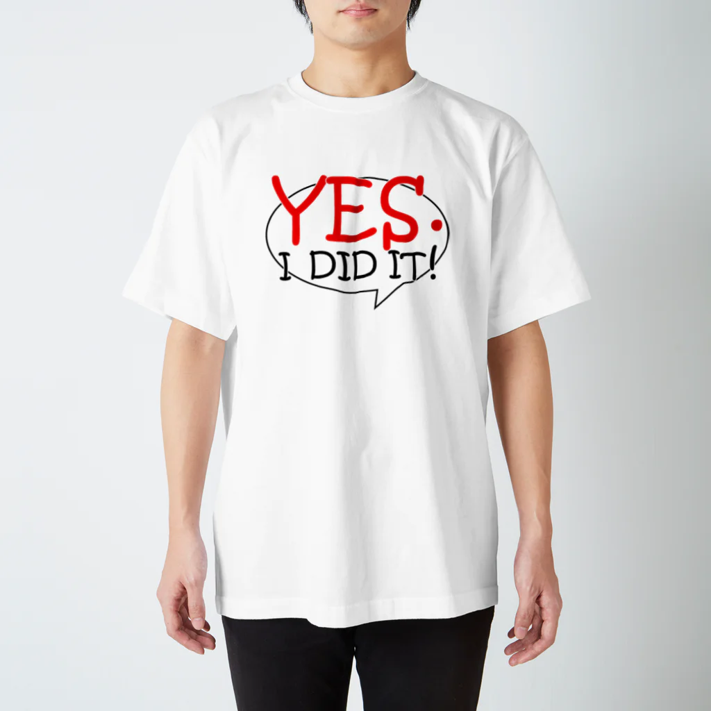 K2De-signのYes. I did it !  スタンダードTシャツ