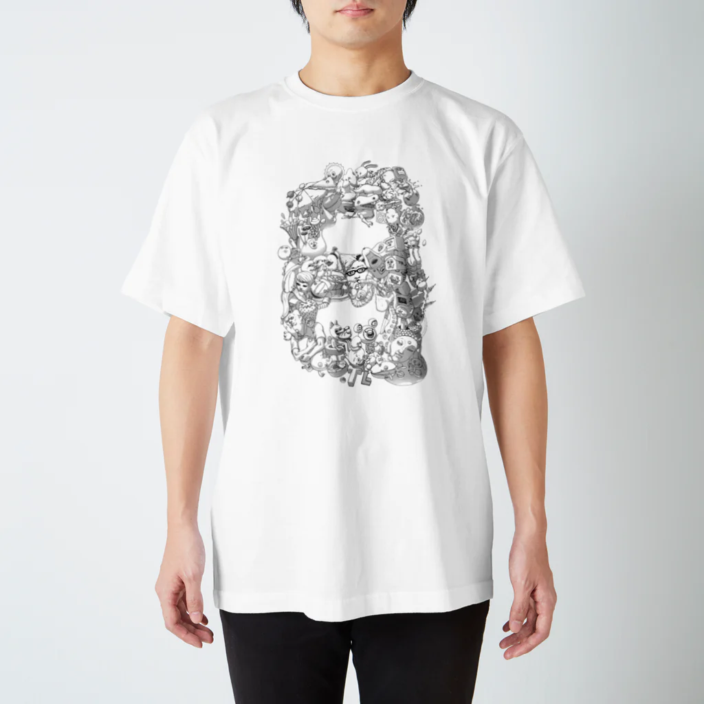 88の毎日が記念日モノクロVer. Regular Fit T-Shirt