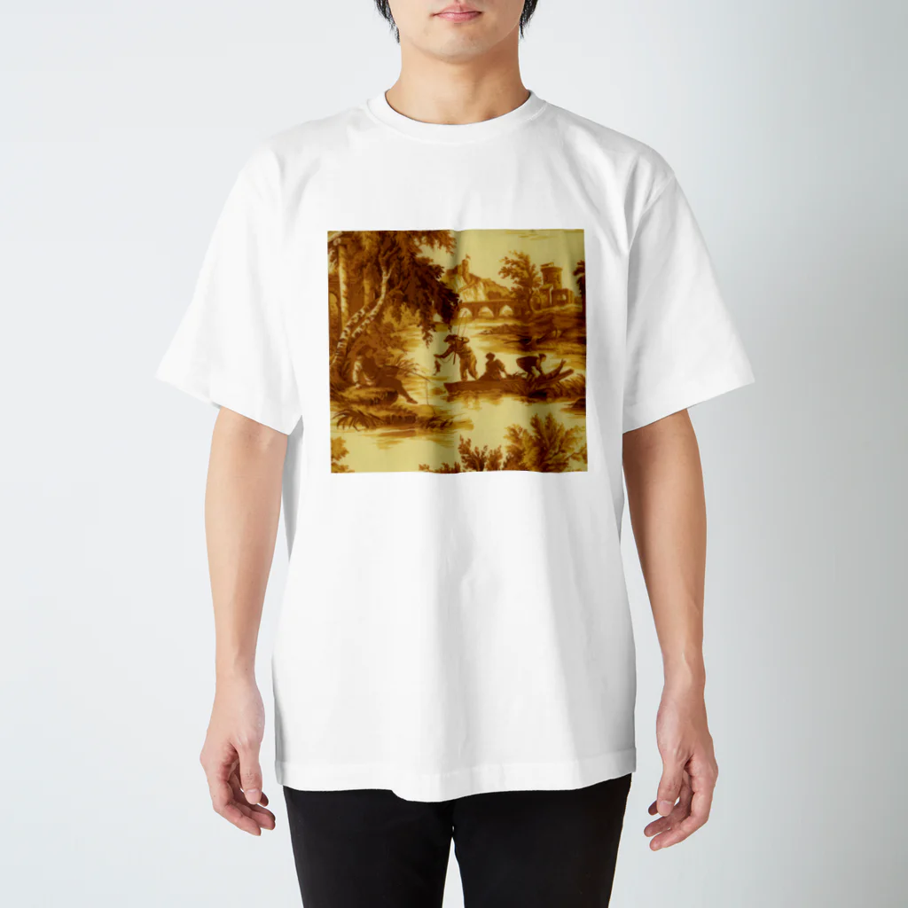 J. Jeffery Print Galleryのトワルドジュイ Toile de Jouy スタンダードTシャツ