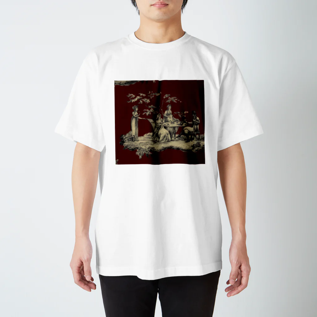 J. Jeffery Print Galleryのトワルドジュイ Toile de Jouy スタンダードTシャツ