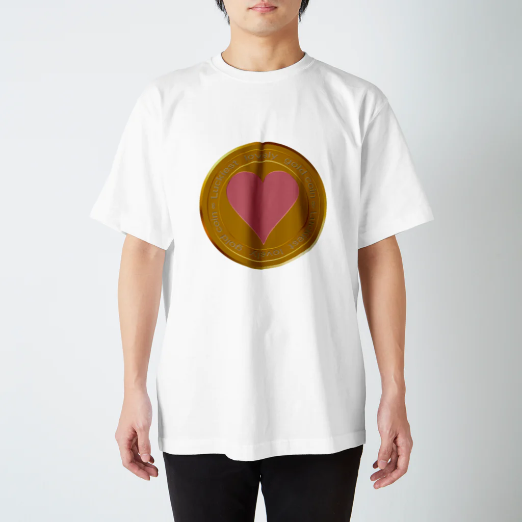 ジェムたん٩(๑òωó๑)۶のＬｏｖｅ ｃｏｉｎ Regular Fit T-Shirt