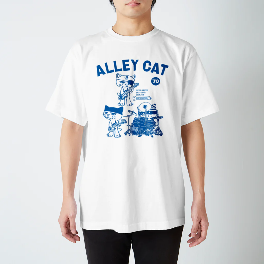 NaoのALLEY CAT 〜ドラ猫モータース〜 スタンダードTシャツ