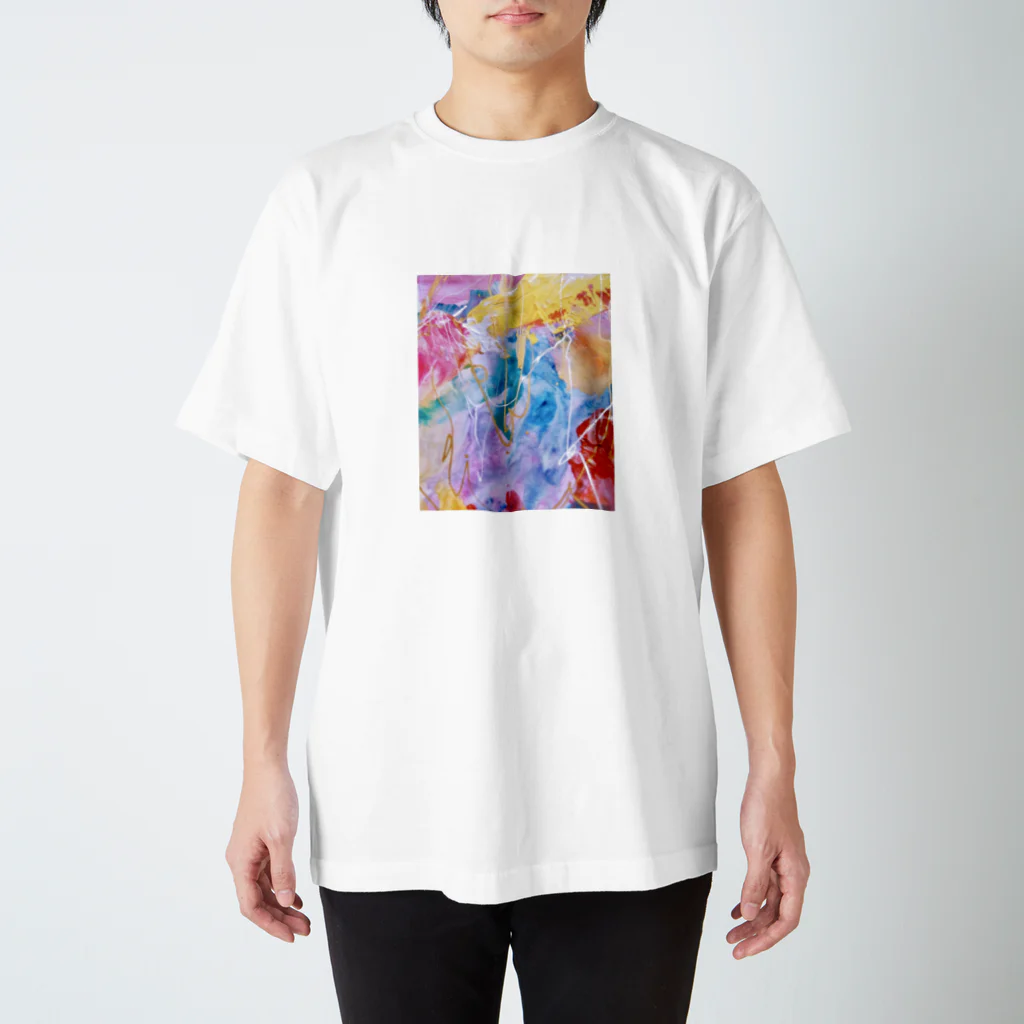 lalasandiegoのpalette.2(縦ver.) Regular Fit T-Shirt