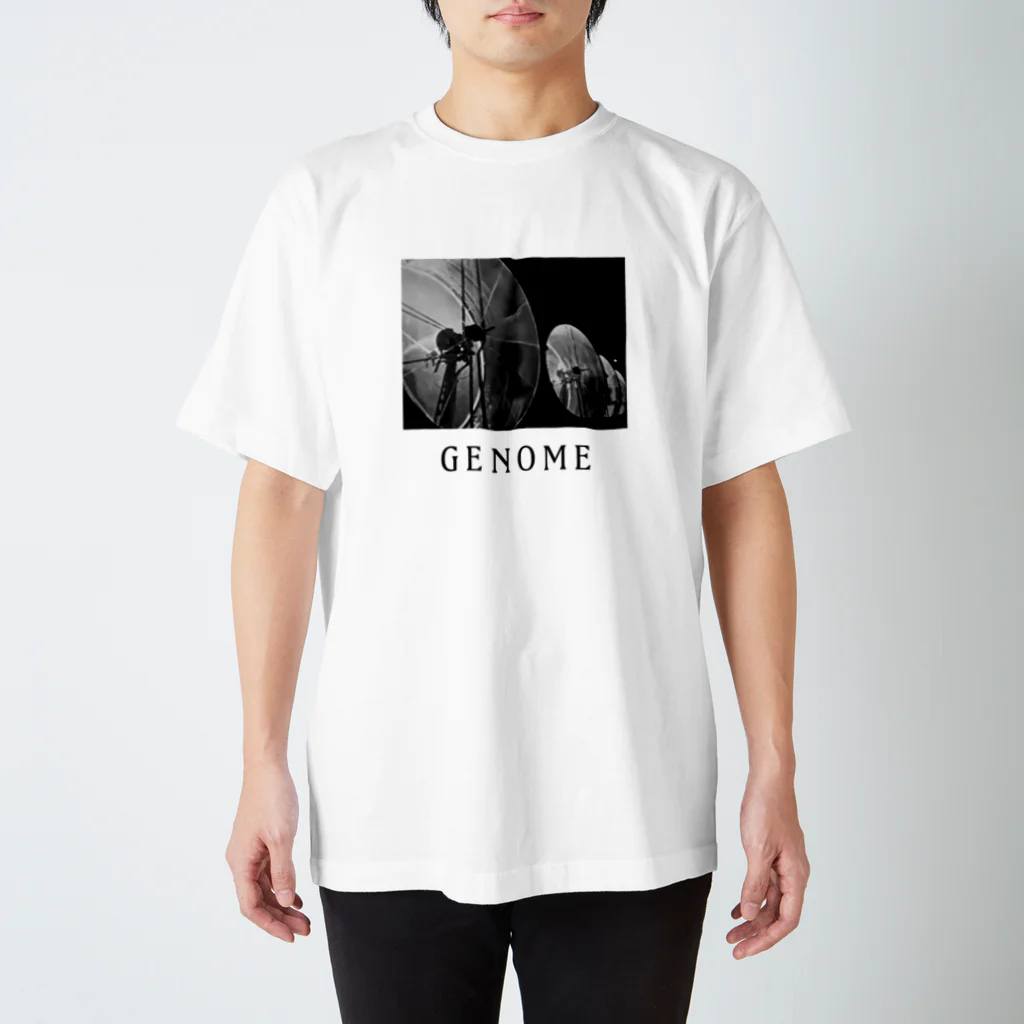 shen_ruixiのpanorama / genome スタンダードTシャツ