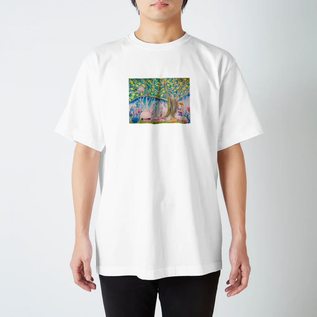 せみＳＨＯＰのよるのもりで Regular Fit T-Shirt