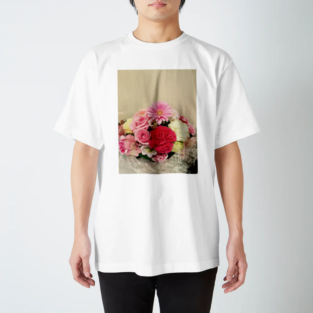 ヌヴェルのお花はん スタンダードTシャツ