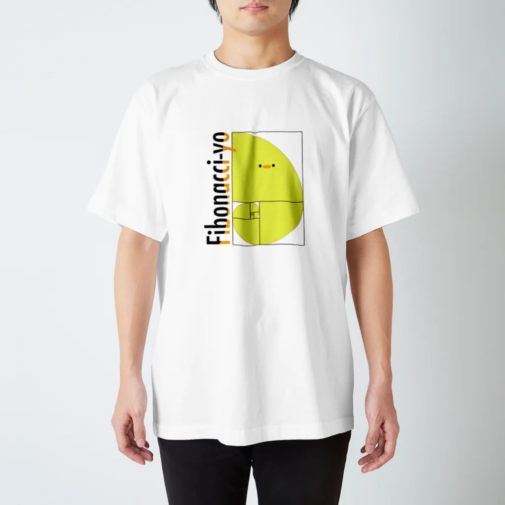 ぷにおもちSHOPのフィボナッチーヨ Regular Fit T-Shirt