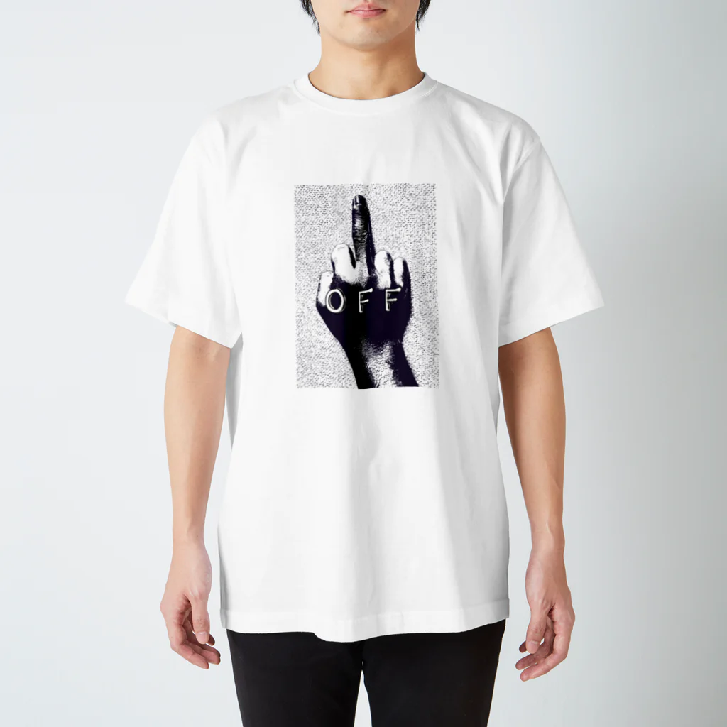 üT(ユート)のfuck off T-shirt スタンダードTシャツ