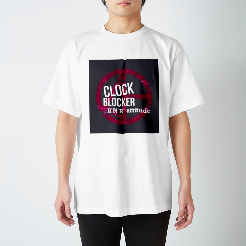 clockblocker goodsのカラーロゴアイテム スタンダードTシャツ