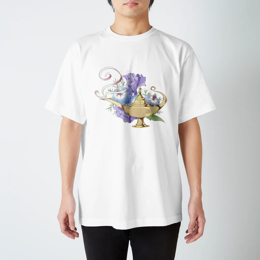 スナネコシンドバッド SUZURIキャラバンの魔法のランプ スタンダードTシャツ