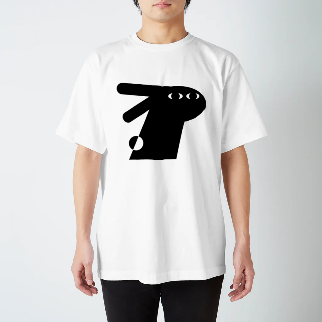 オ ザ むのANIMALシリーズ　うさぎ Regular Fit T-Shirt