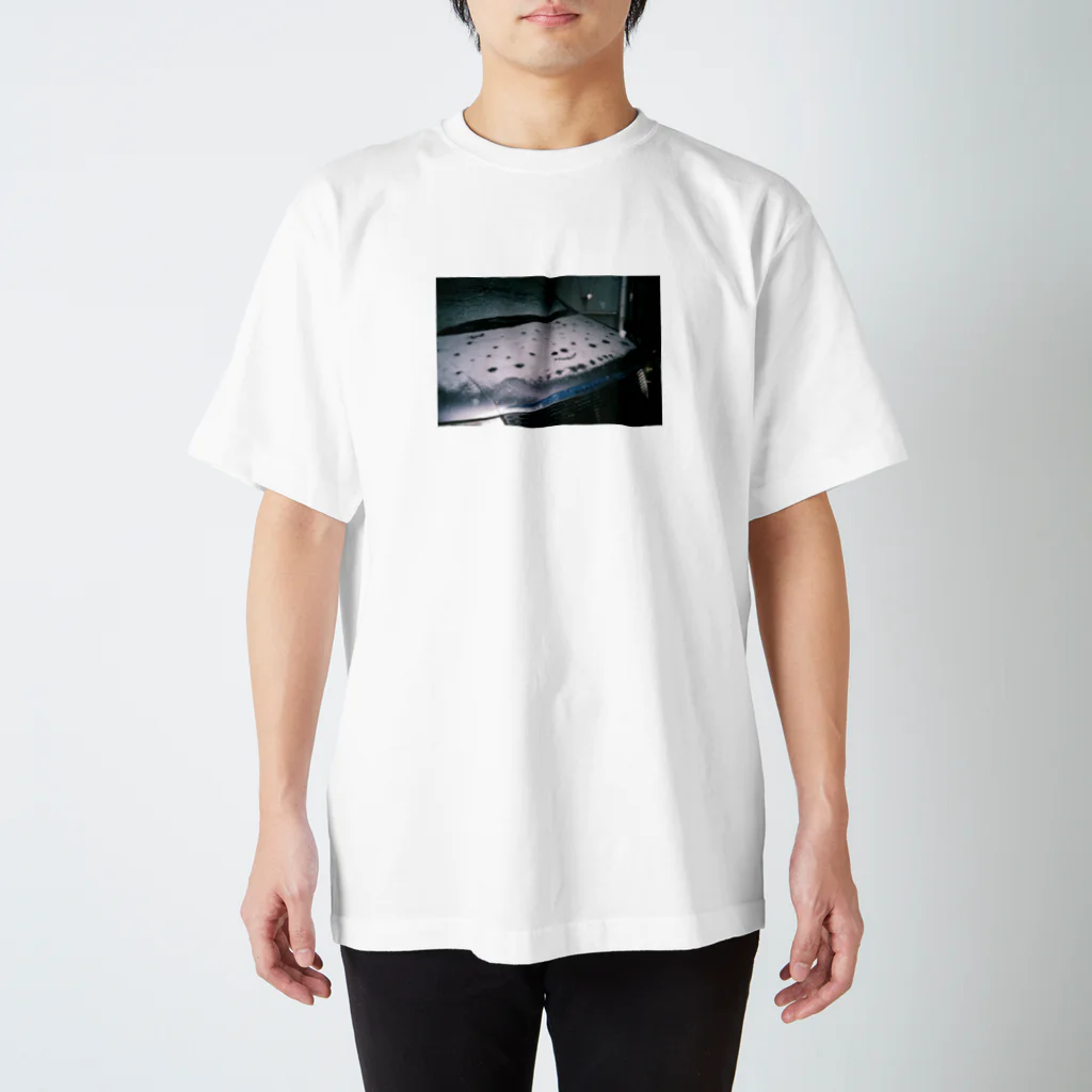 oni_boucleの車に積もる雪の中の☺︎ Regular Fit T-Shirt