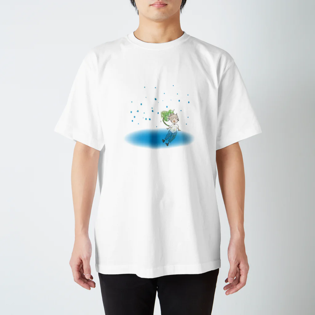 gusagusaのふわふわBOY Regular Fit T-Shirt