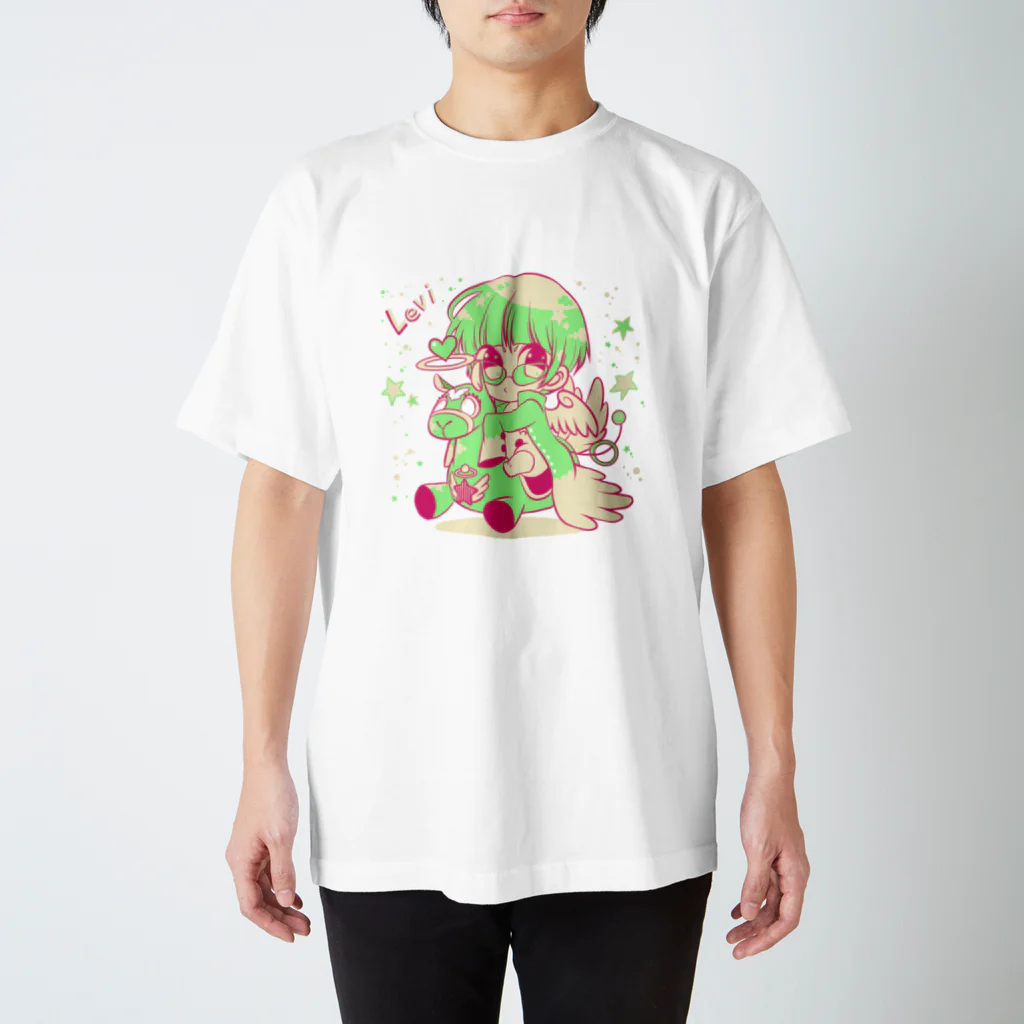 マリモの怒りん坊天使レヴィ スタンダードTシャツ