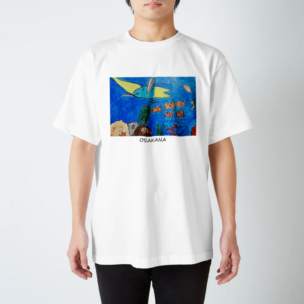 kingyo_8のおさかなさんTシャツ スタンダードTシャツ