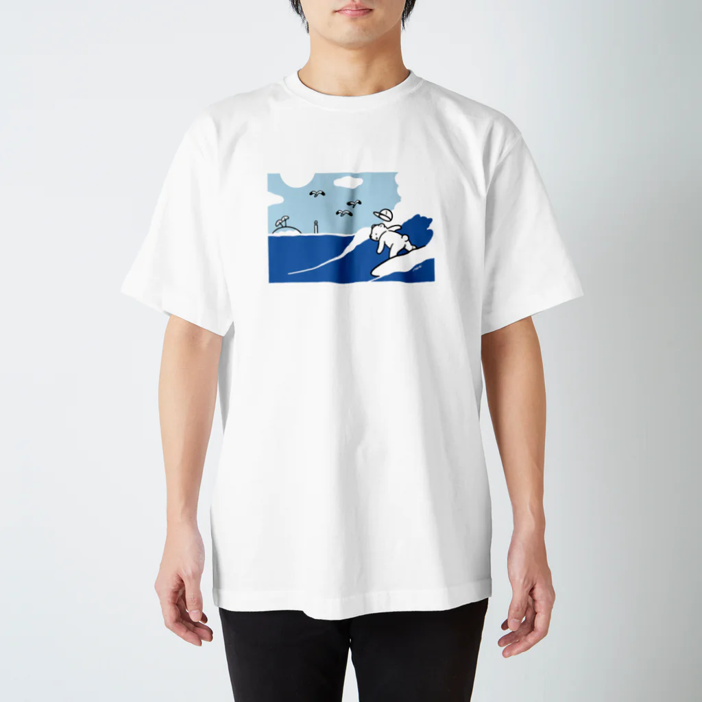 つまようじのYAKATAのNAMINORI bear Regular Fit T-Shirt