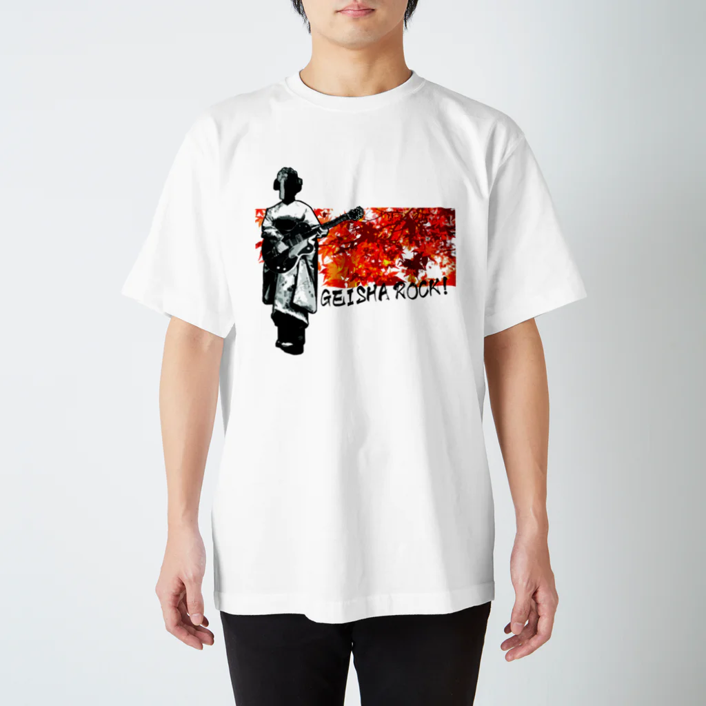 masakiのGEISHA-ROCK Regular Fit T-Shirt