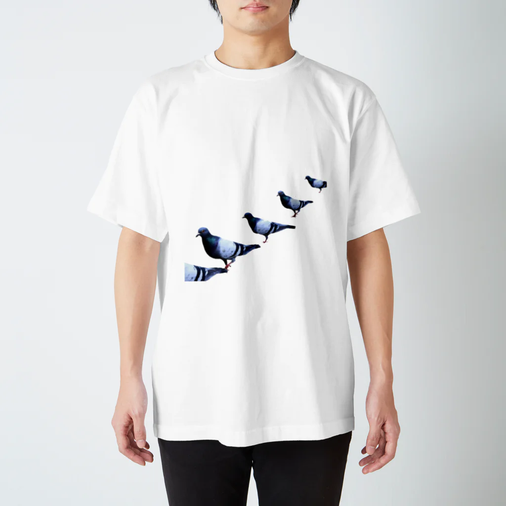 nenenokoのはとぽっぽー Regular Fit T-Shirt