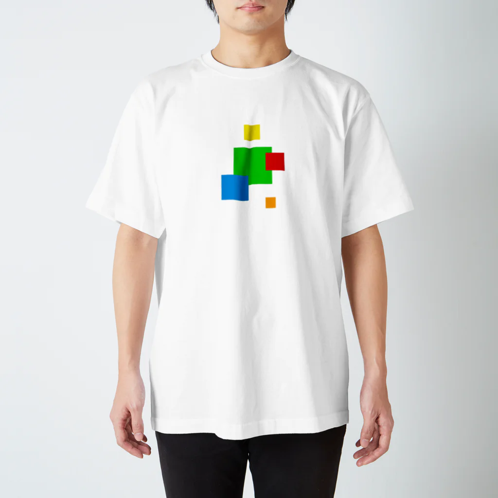 novuSのカラースクエア スタンダードTシャツ