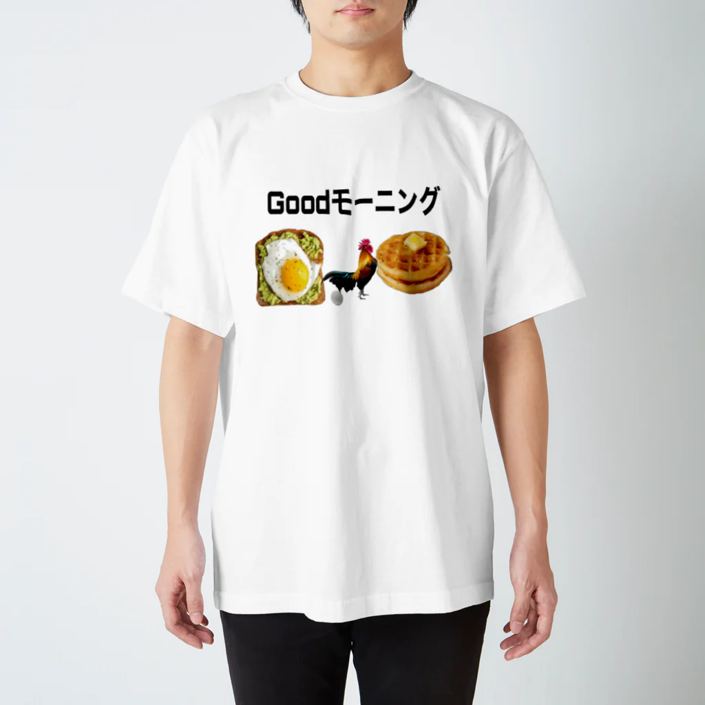 ポメラニアンたかはしの鳥は嫌いだけど卵はすき スタンダードTシャツ