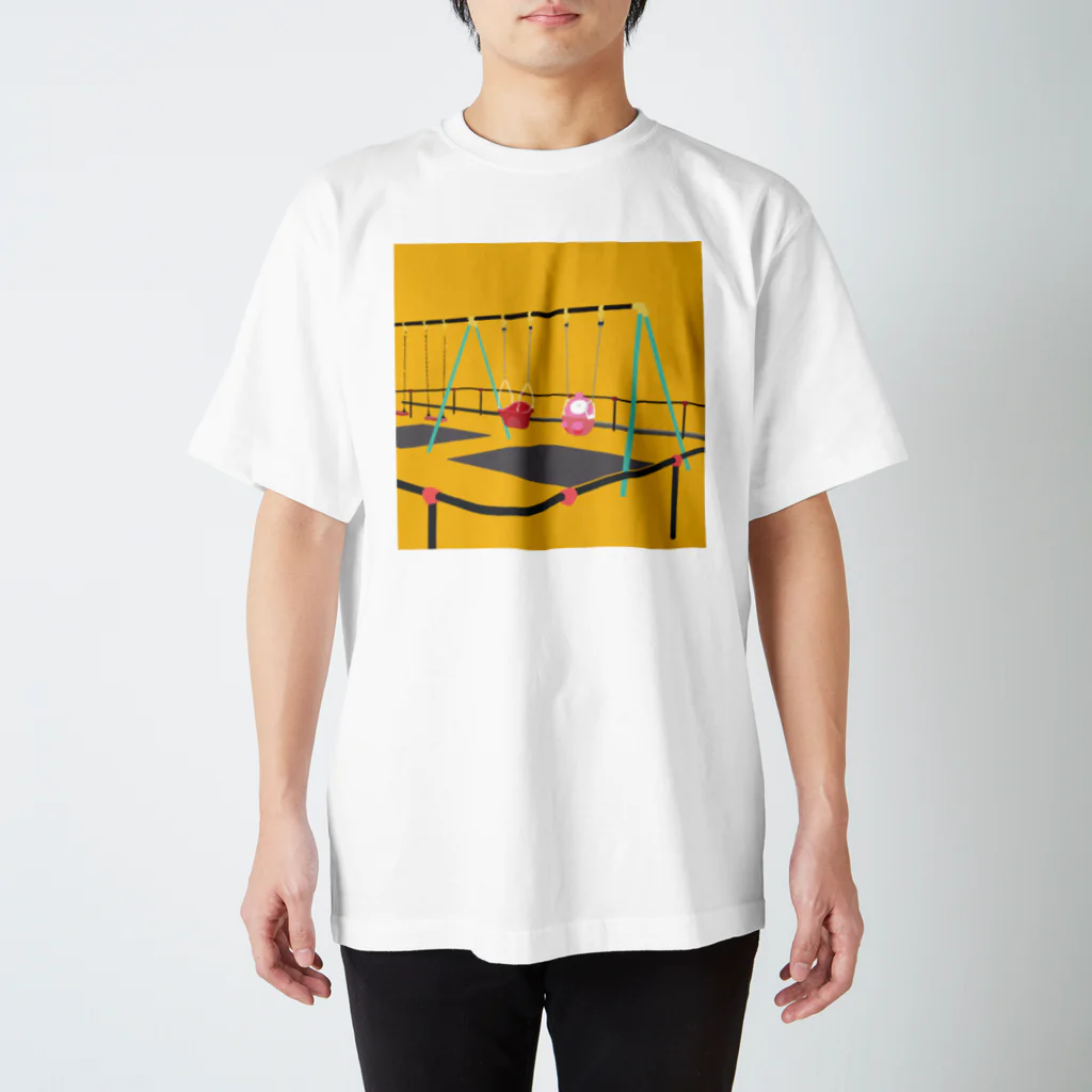 おもちのおみせのおもちとぶらんこ Regular Fit T-Shirt