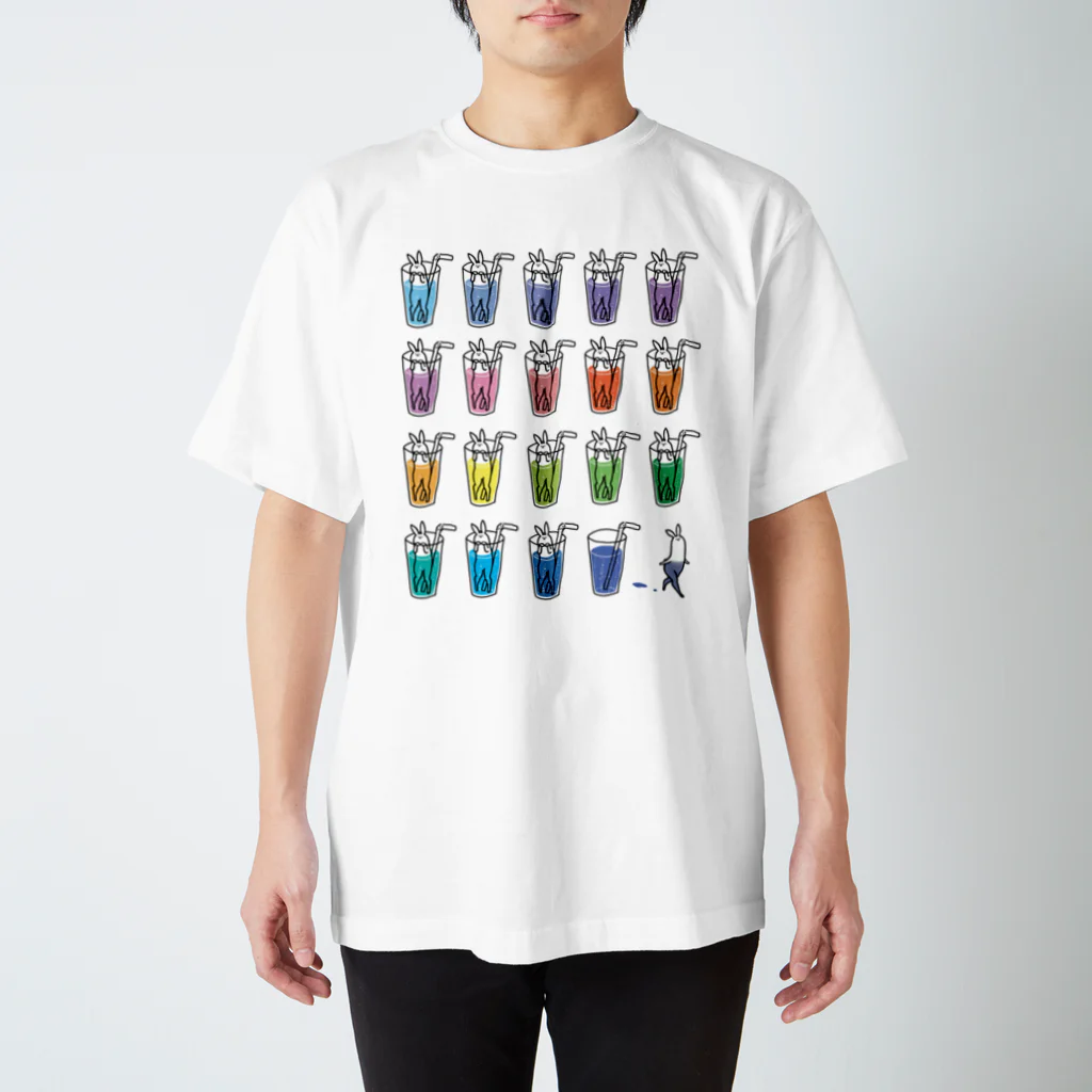 タドリのうさぎサイダー Regular Fit T-Shirt