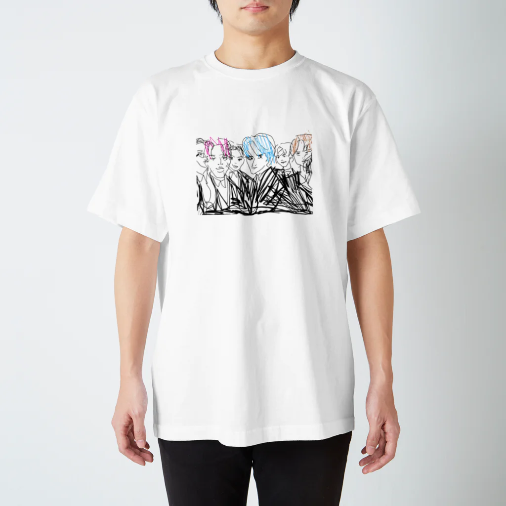 chapppyの左手で描かれたTBS Regular Fit T-Shirt