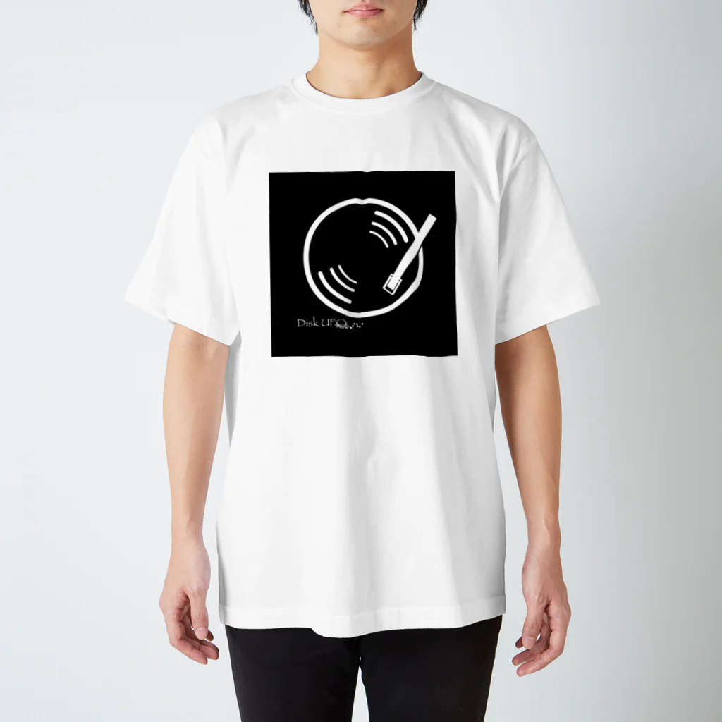 hidekaMusicのDisk UFO sharp スタンダードTシャツ