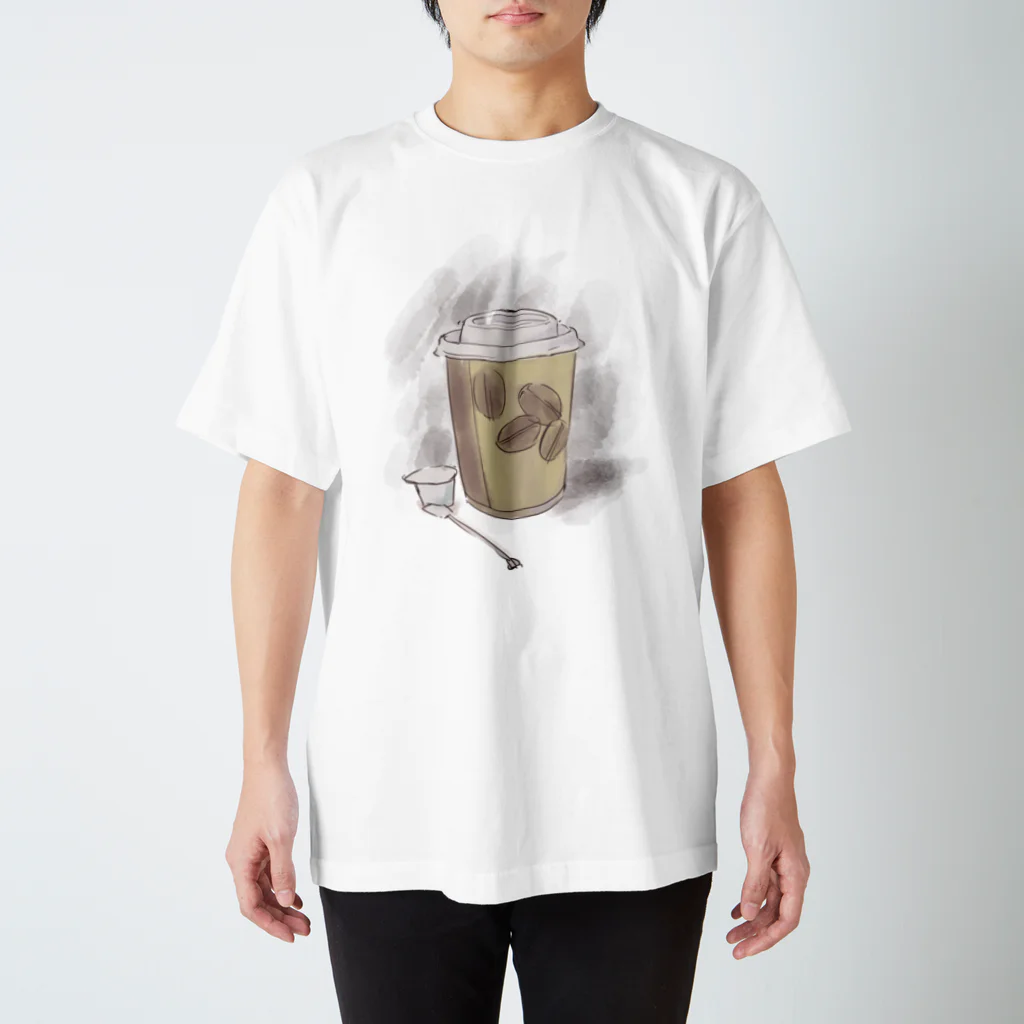 しょこらふれっくすのコーヒー Regular Fit T-Shirt