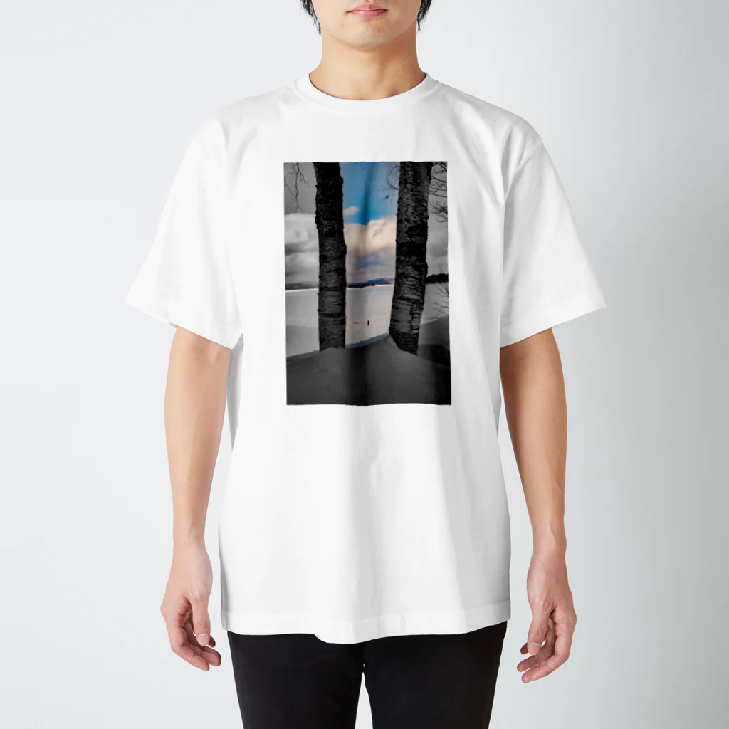 YuSWのWindow Regular Fit T-Shirt