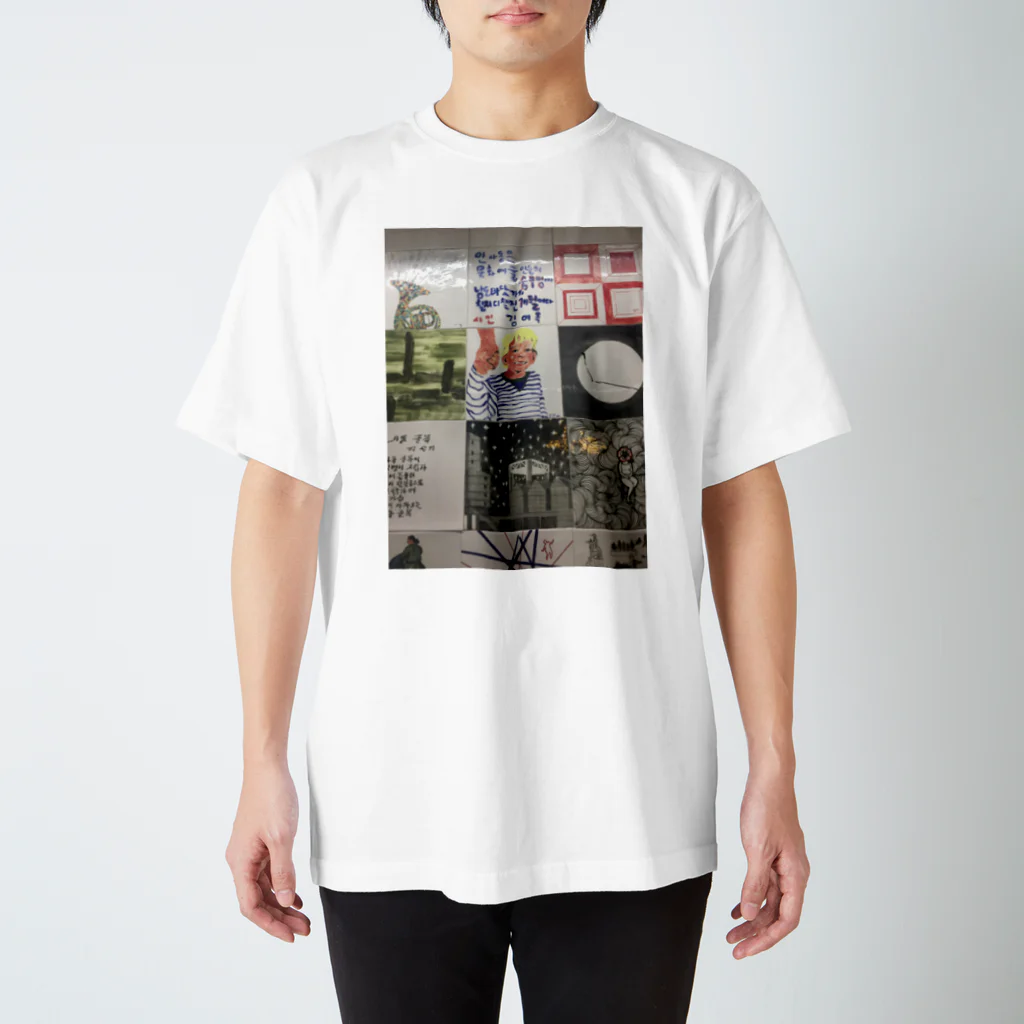 TANAKATAROUの韓国旅行 シャツ Regular Fit T-Shirt