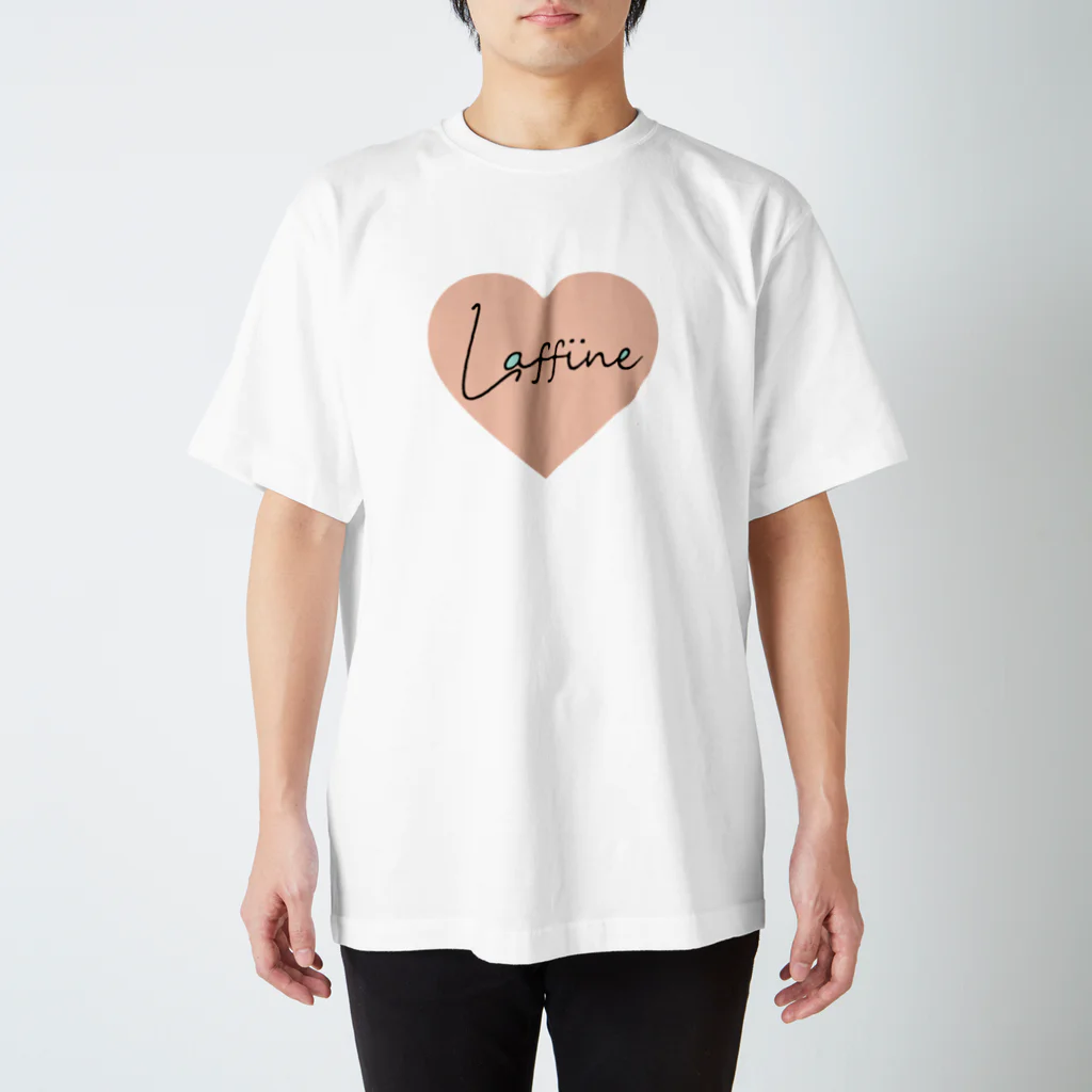 LAFFINEのLAFFINEハート型ロゴ スタンダードTシャツ