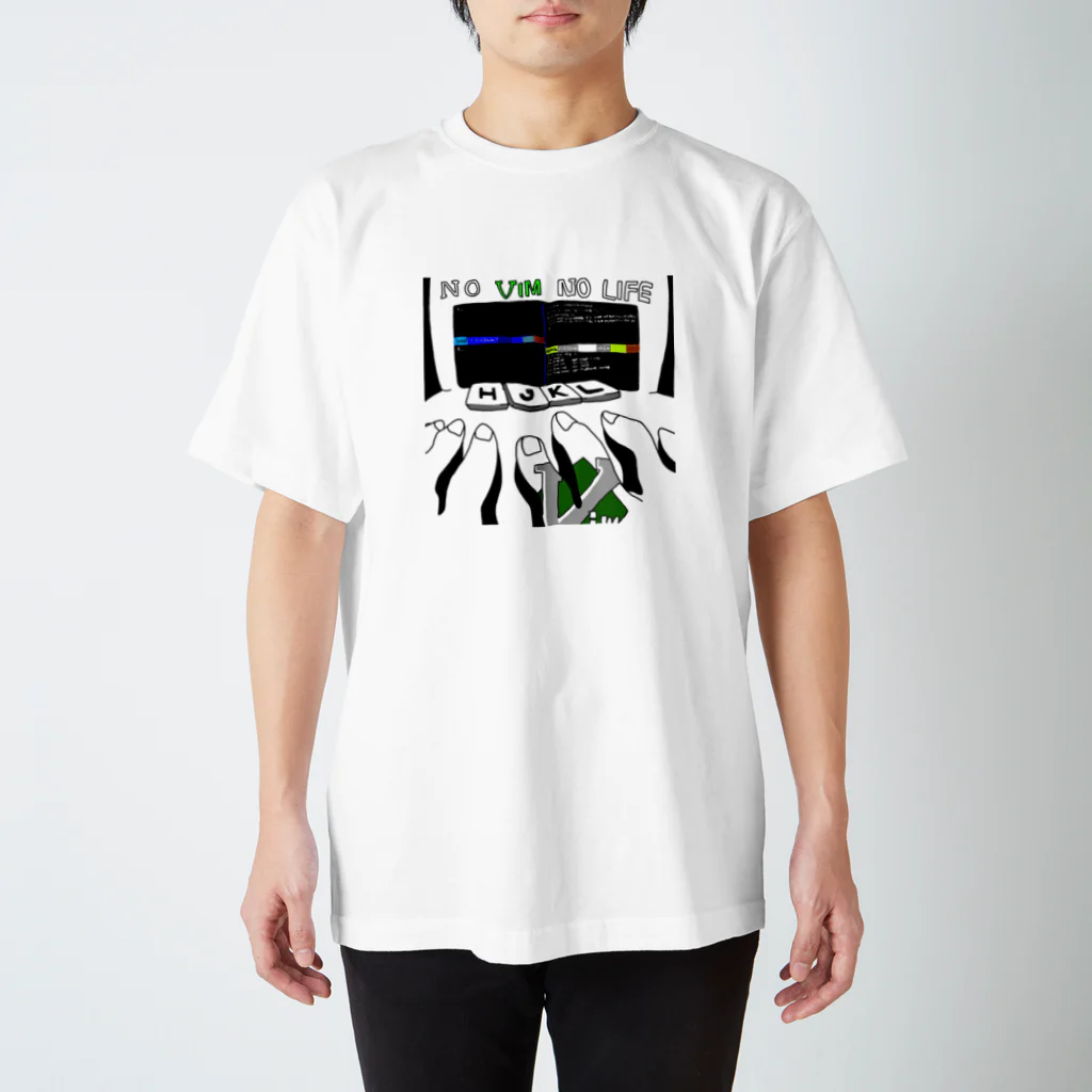 株式会社スガノワークスのNO VIM NO LIFE スタンダードTシャツ