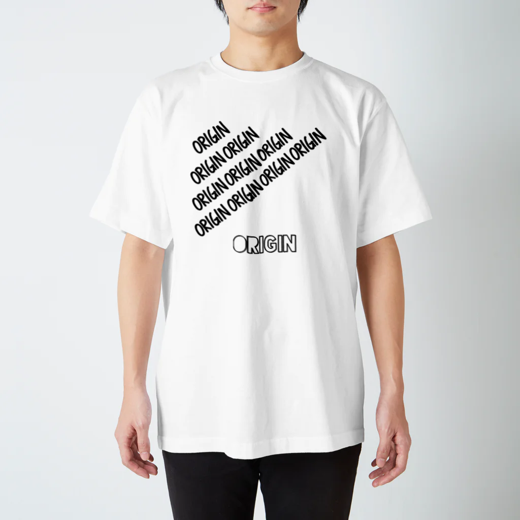 Originのorigin text  スタンダードTシャツ