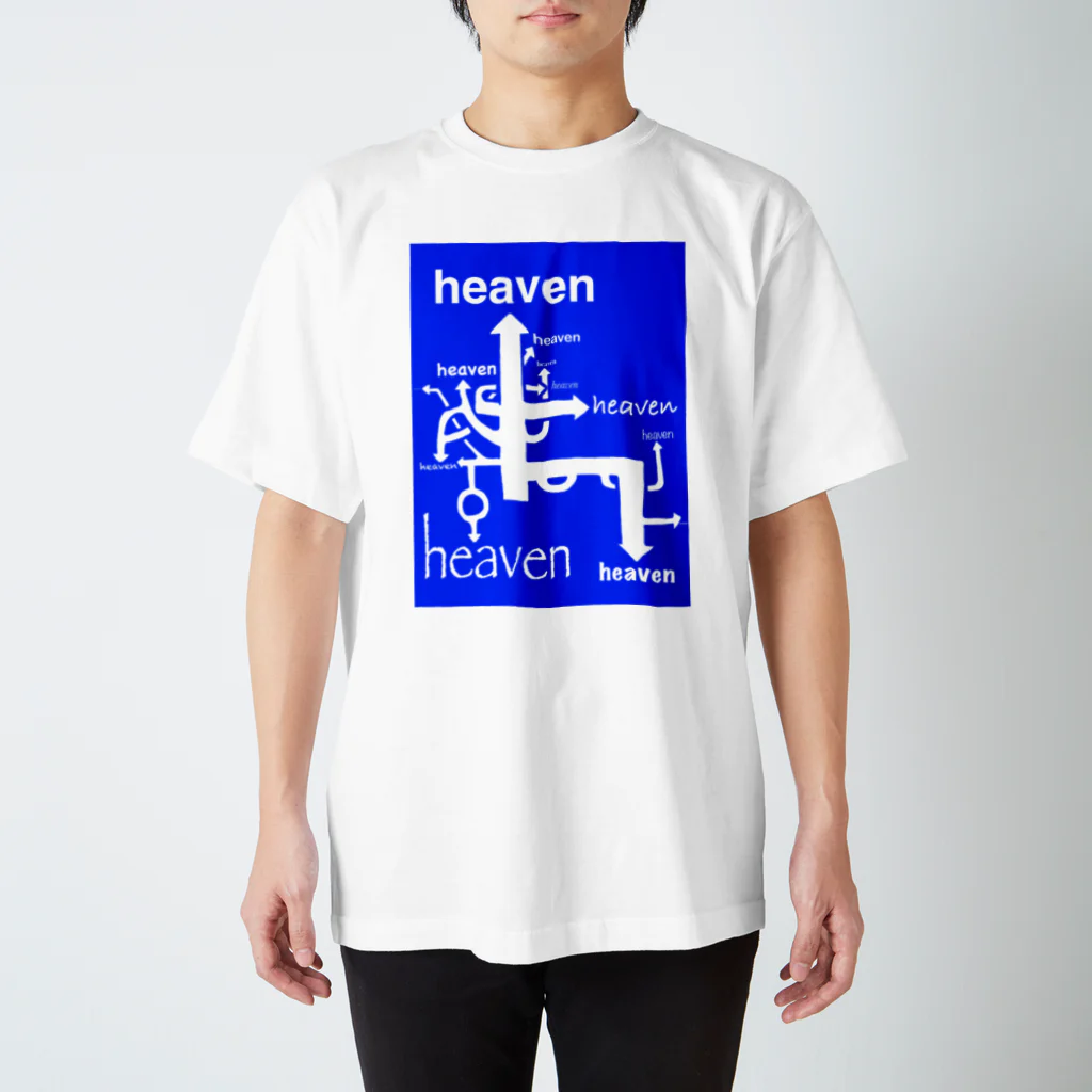 workout,chillout.のwo,co. go heaven goods スタンダードTシャツ