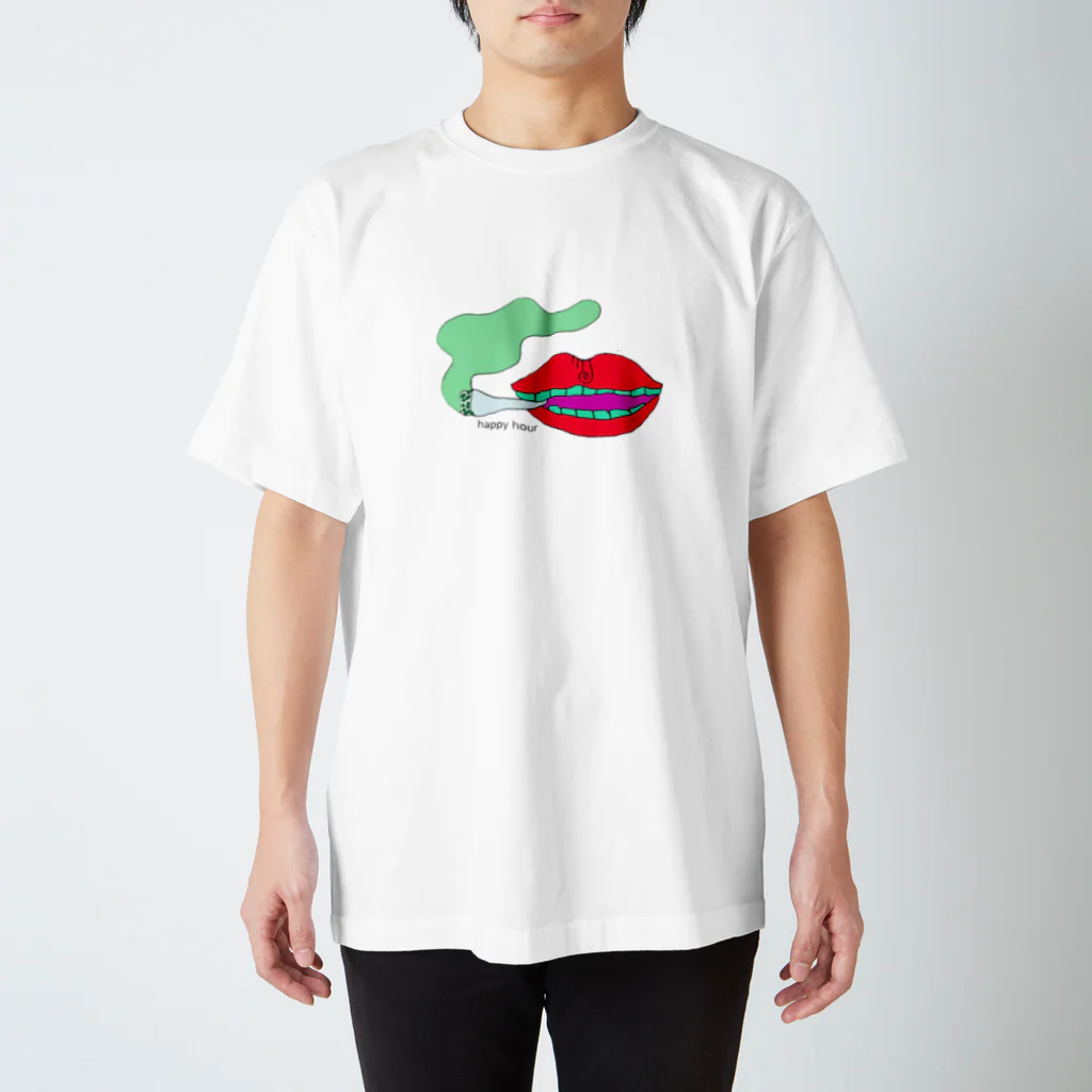 エクマリみつ子のハッピーアワー Regular Fit T-Shirt