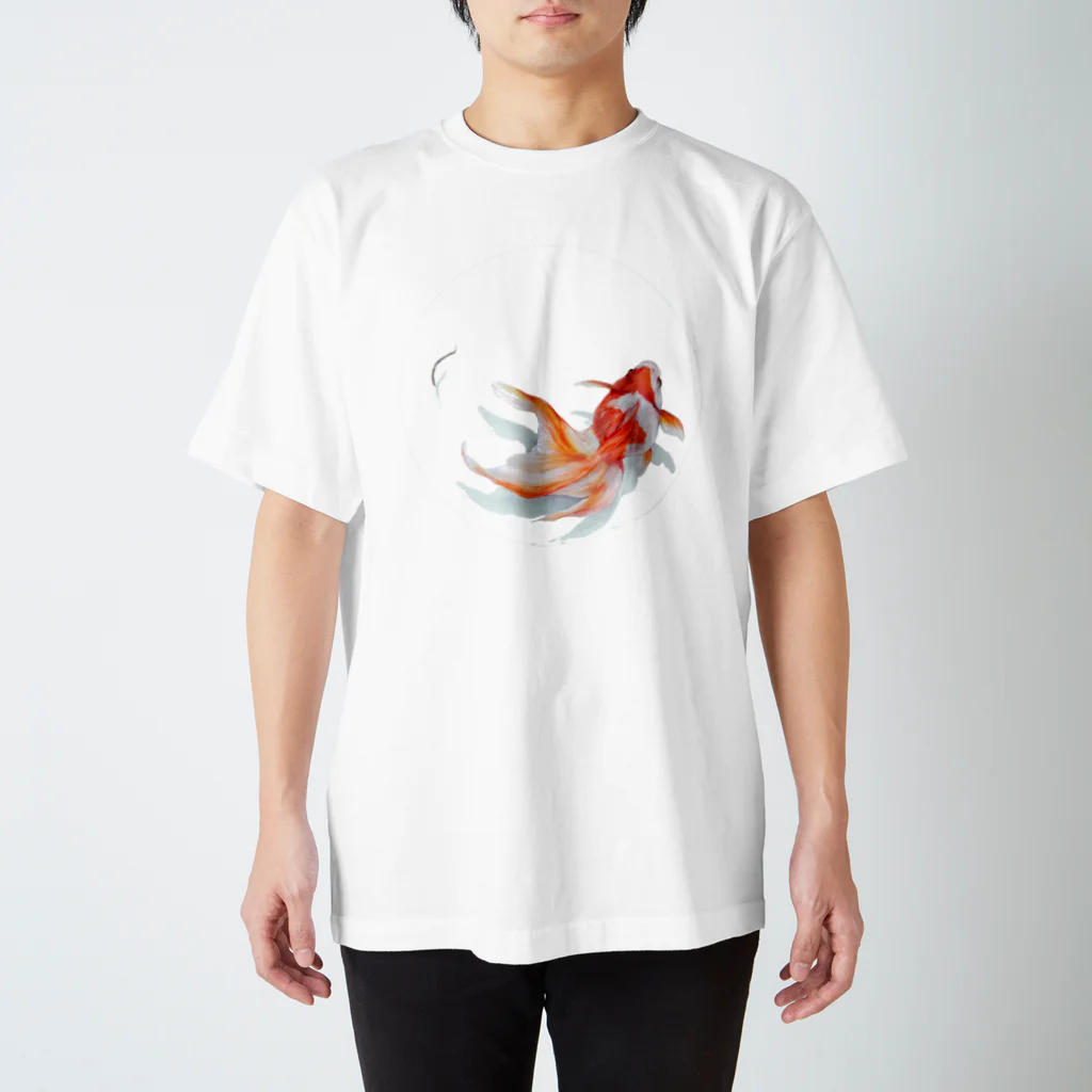 だまこ。のりゅうきん　まる スタンダードTシャツ