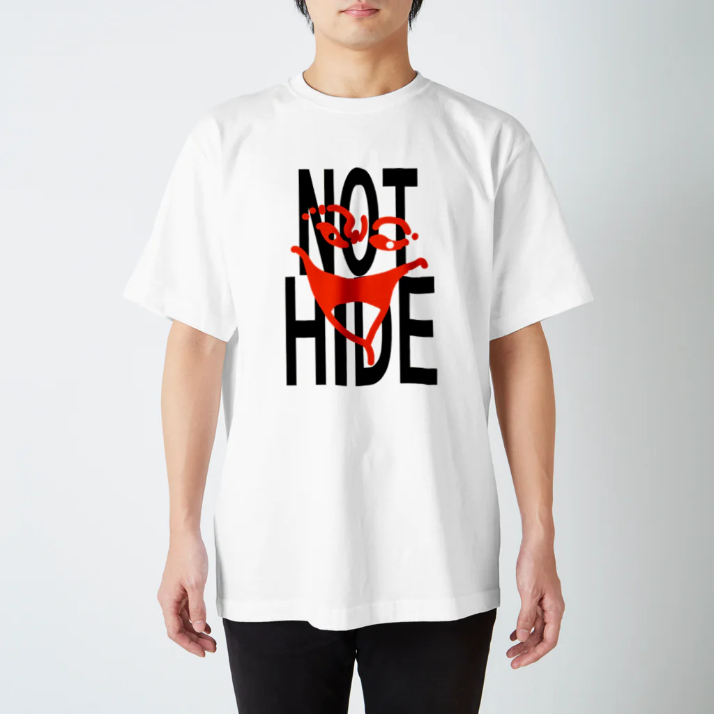 JunPEACEのNOT HIDE スタンダードTシャツ