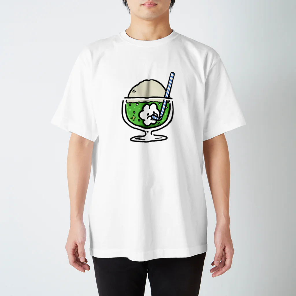 ざきよしちゃんのクリームソーダ（テンサイフェスタver） Regular Fit T-Shirt