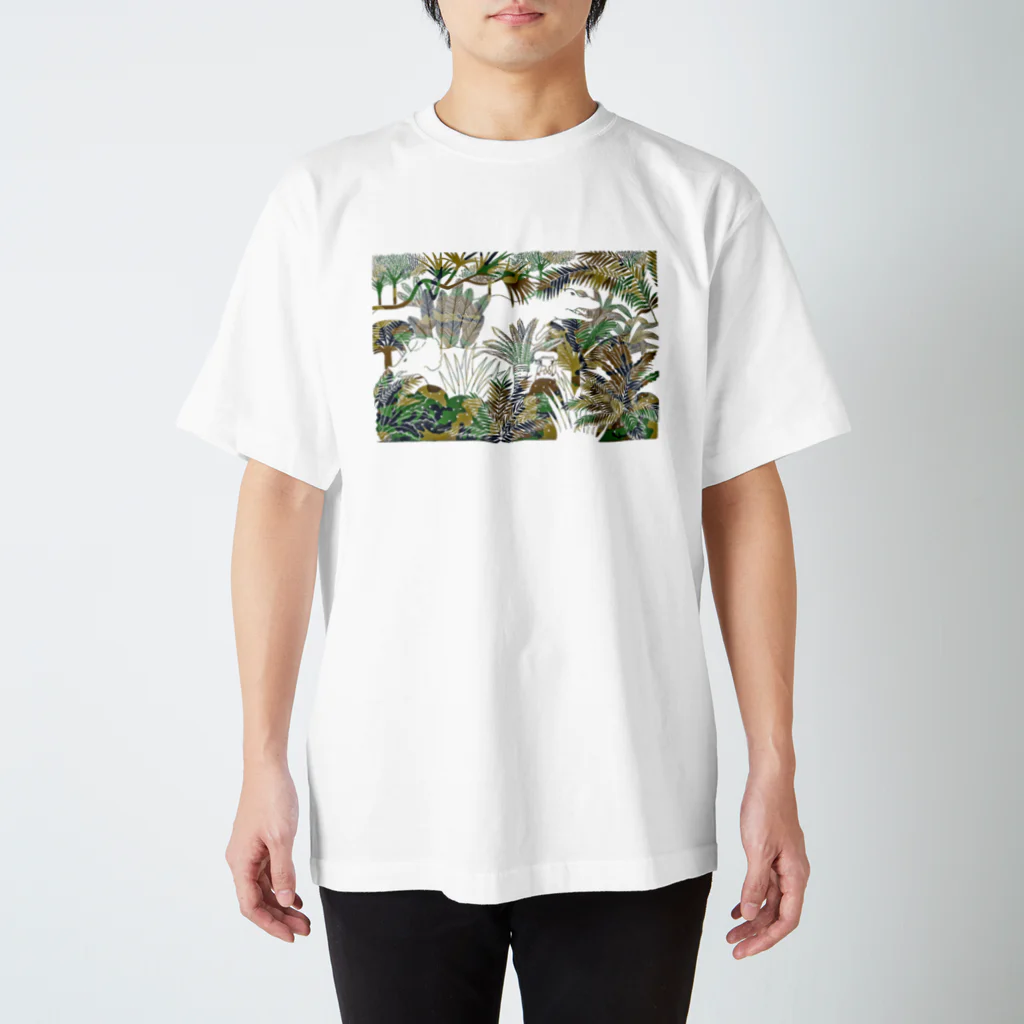 南あやかのきょうりゅう（カモフラ） スタンダードTシャツ