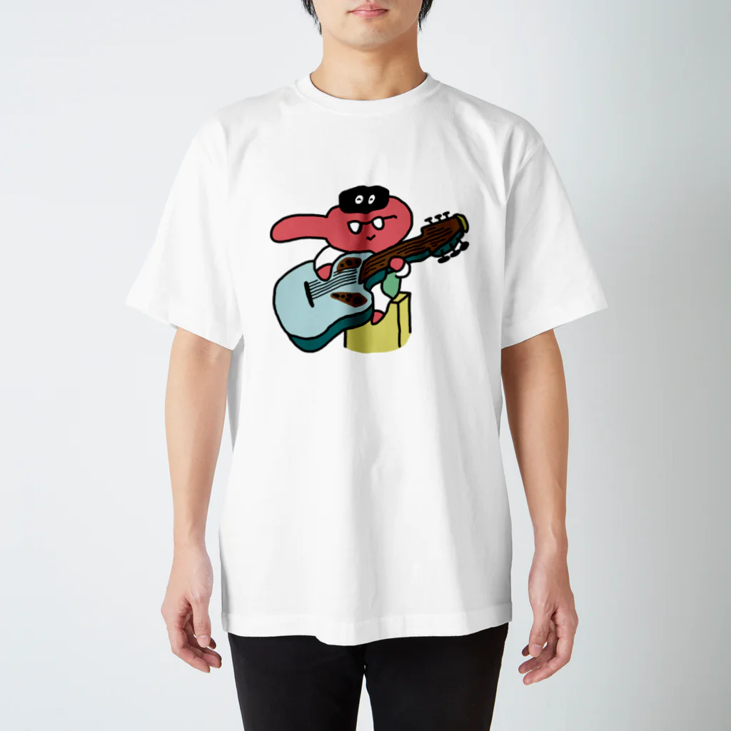遠州天狗屋👺の遠江天狗とギターだもんで Regular Fit T-Shirt