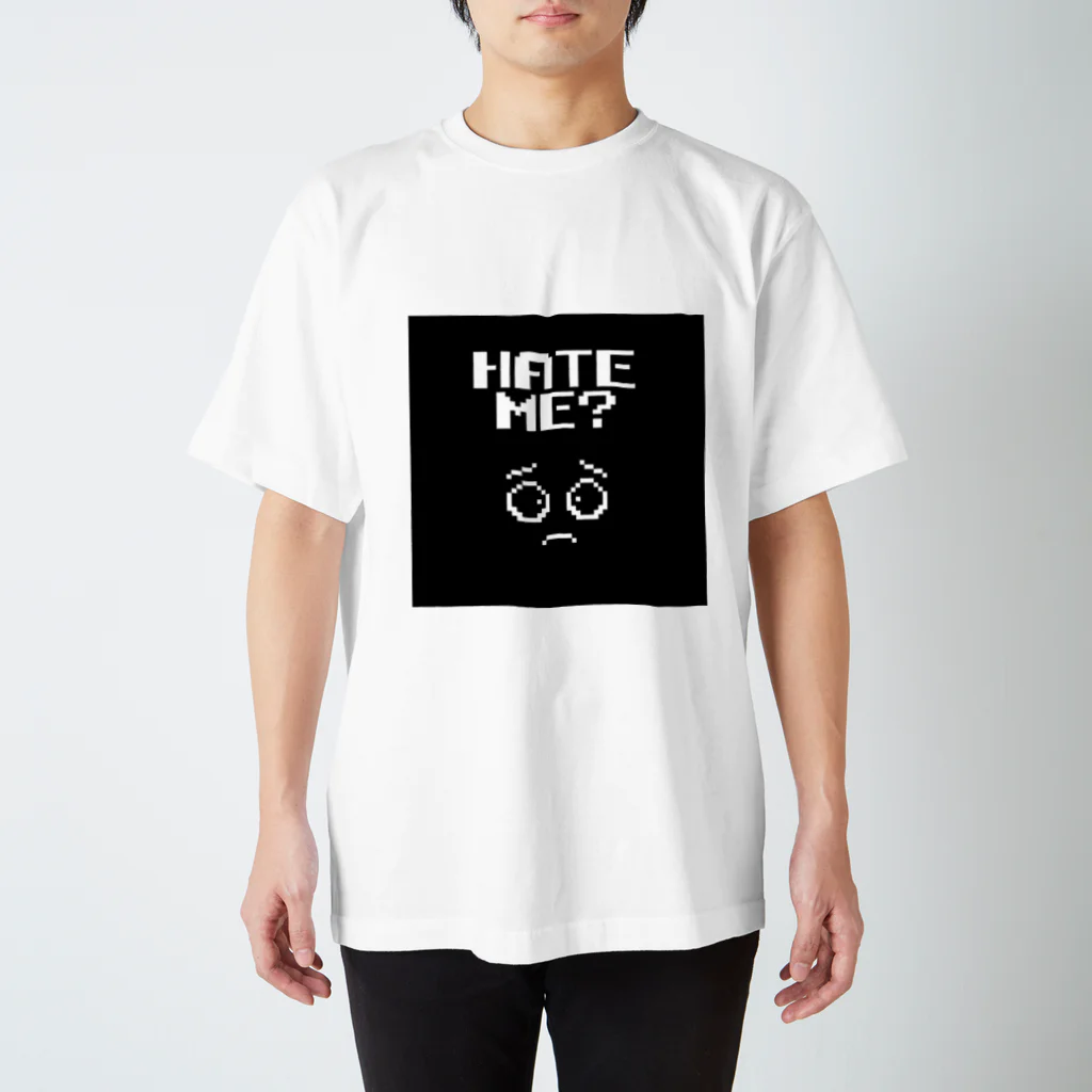 PicoPicoのHATE ME ? (ドット) Regular Fit T-Shirt