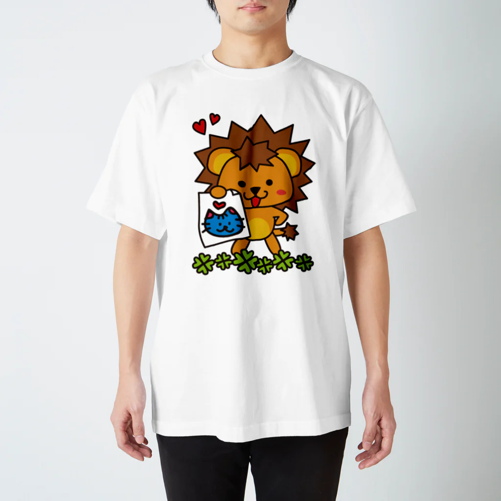 IwAのこらいおん☆お絵かき スタンダードTシャツ