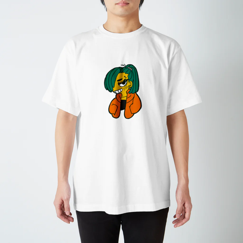 種まき屋のオラつきちゃん Regular Fit T-Shirt