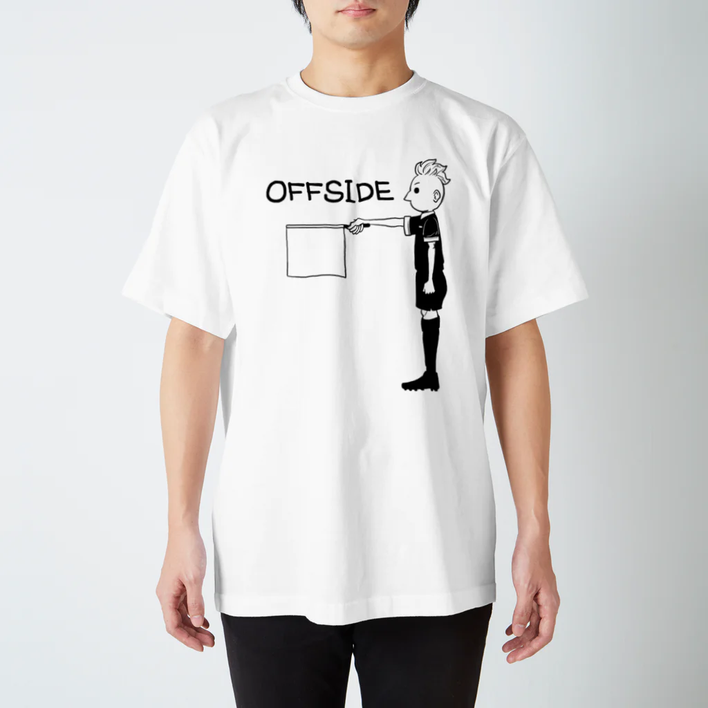 千田純生のオフサイドさん Regular Fit T-Shirt